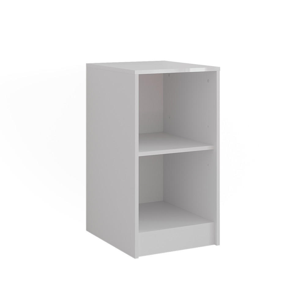 Vicco Kommode Weiß, Weiß Hochglanz 40.2x76x50.1 cm