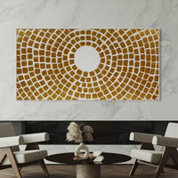 ÖLGEMÄLDE XXL Gold 200/100 cm - Goldfarben/Weiß, Holz/Textil (6.68/100cm) - KUNSTLOFT