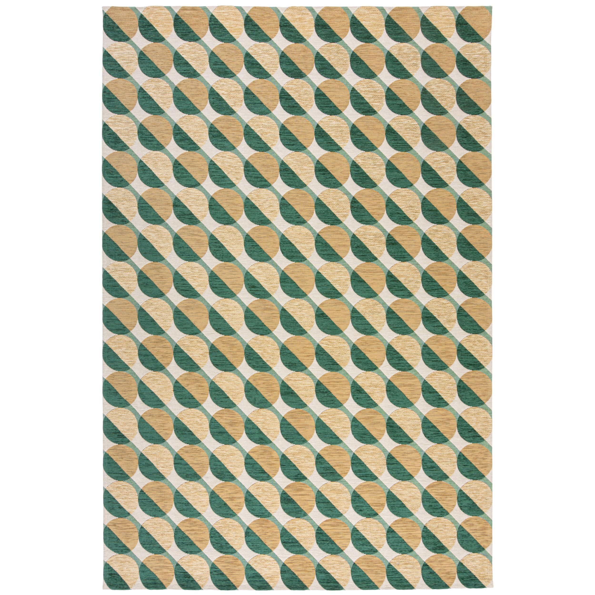 TEPPICH COQUET 120/170 cm - Grün, Textil (170/120cm) - KADIMA DESIGN