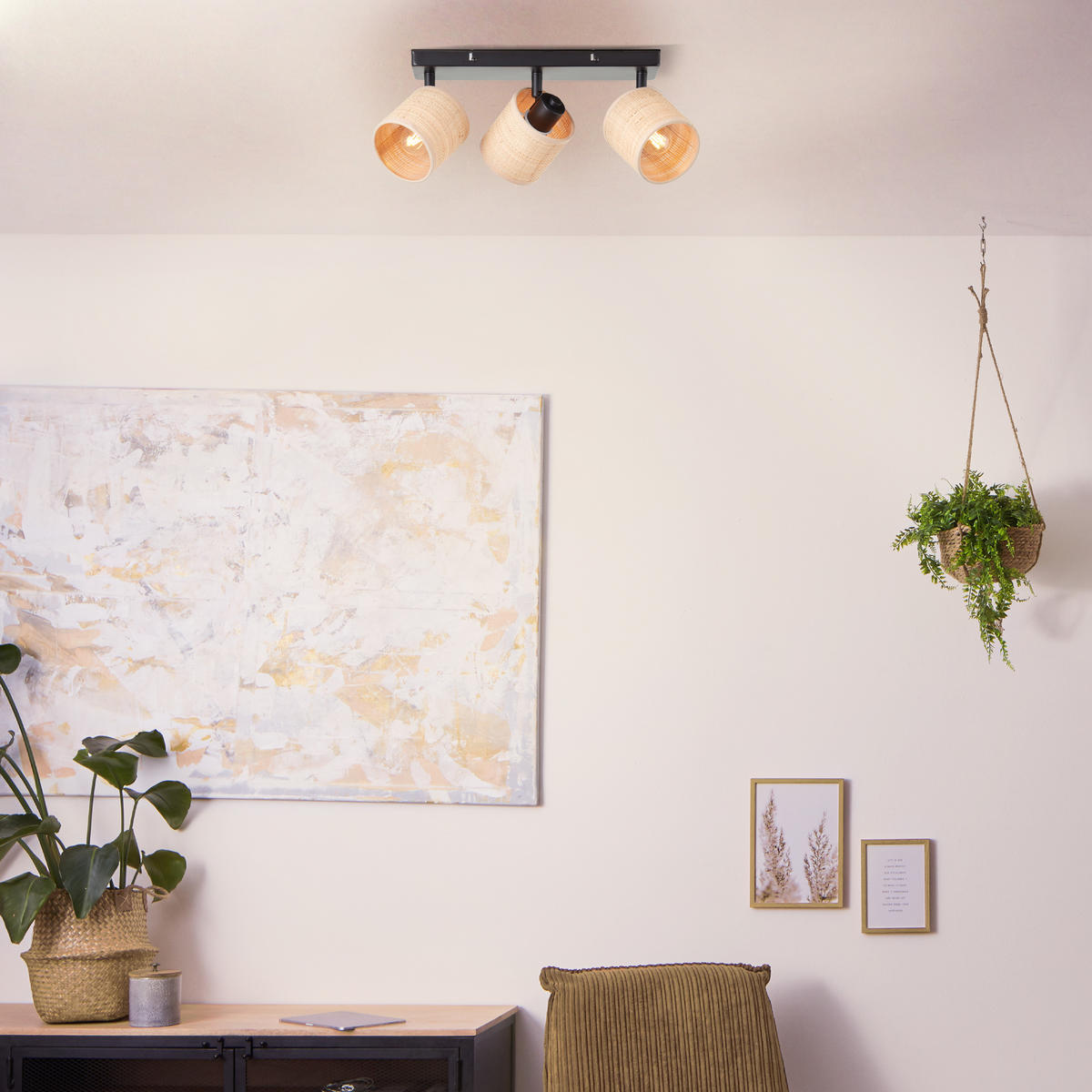 SPOTBALKEN Raffy 99769/09 - Schwarz, Metall (40.5/14.5/18cm) - Brilliant