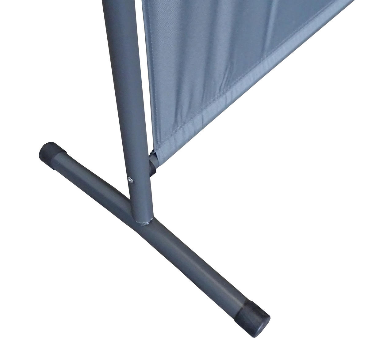 PARAVENT 2 Stück 1-tlg. 150x190 cm Grau - Grau, Metall (150/190cm) - QUICK STAR