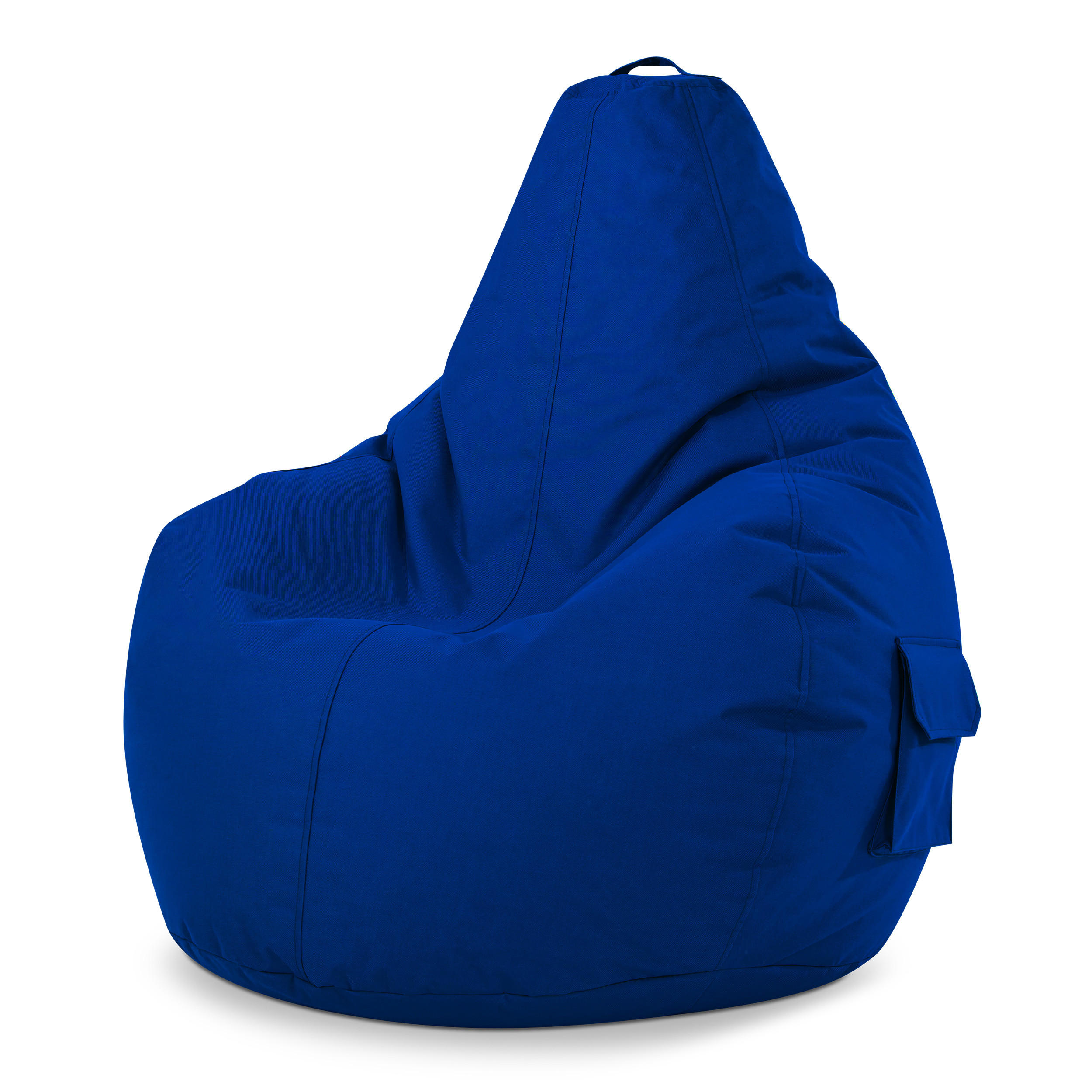 Green Bean Sitzsack Blau 70x90x80 cm