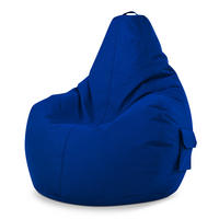 SITZSACK Lounge Chair "Cozy" 80x70x90cm - Blau, Textil (70/90/80cm) - Green Bean