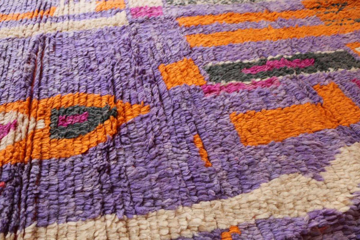 BERBERTEPPICH aus Marokko aus reiner Wolle 200x 300 cm - Multicolor, Naturmaterialien (200/300cm) - AFK Living