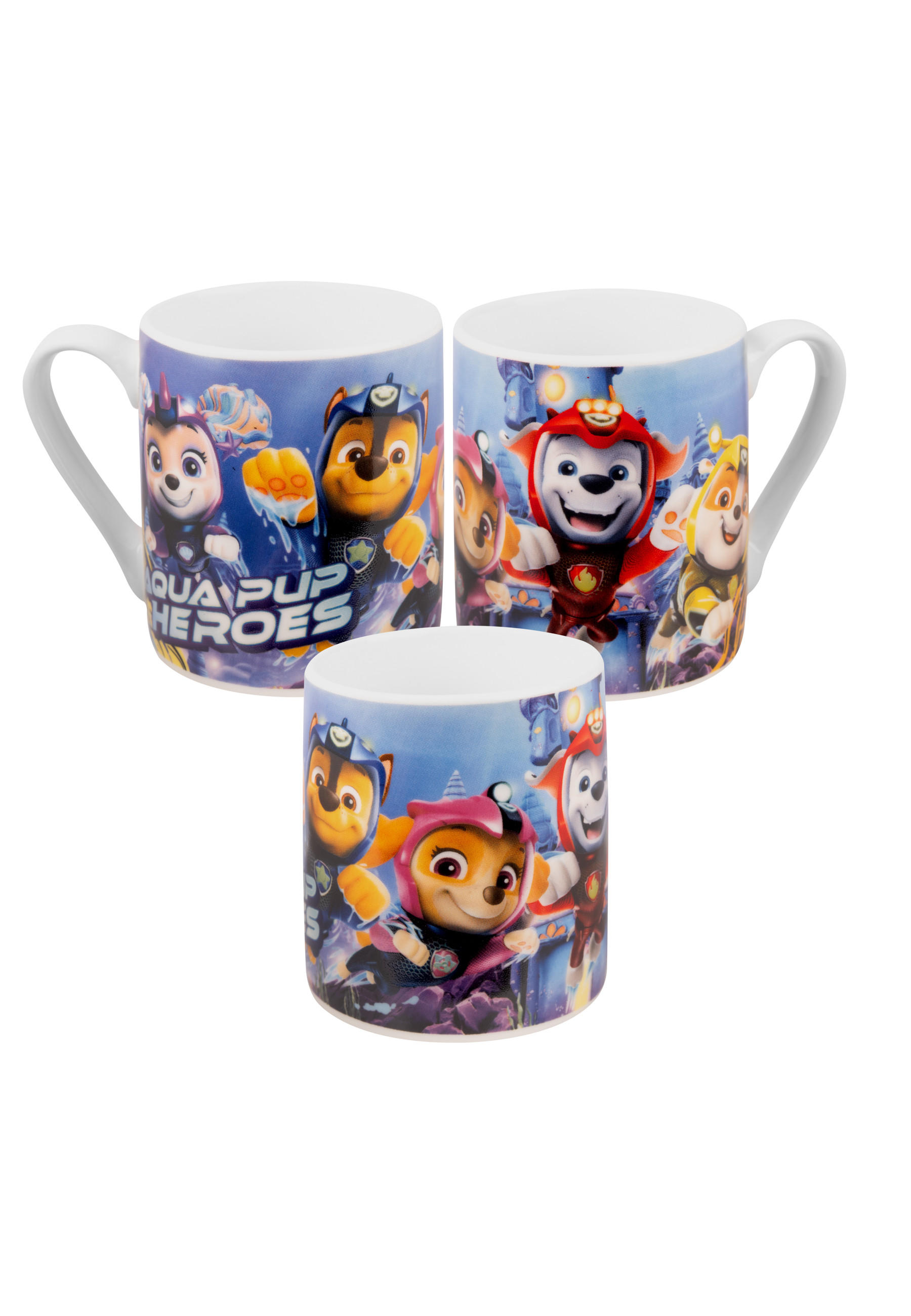 BECHER Paw Patrol Aqua Pup Heroes Mehrfarbig 230 ml - Multicolor, Keramik (0.23L) - Paw Patrol