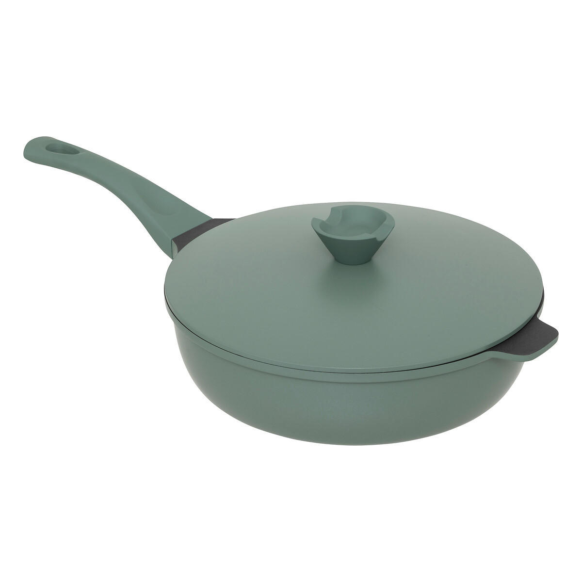 DAMPFGAR-PFANNE Healthy 4-teilig - Grün, Metall (29.2cm) - 5five Simply Smart
