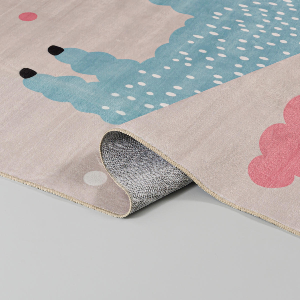 DETSKÝ KOBEREC cappuccino, rastlinný 120 x 170 cm - écru/krémová, textil (120/170cm) - Mazovia