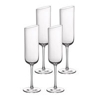 SEKTGLÄSER NewMoon transparent 170 ml 4er Set - Transparent, Glas (0.17L) - Villeroy & Boch