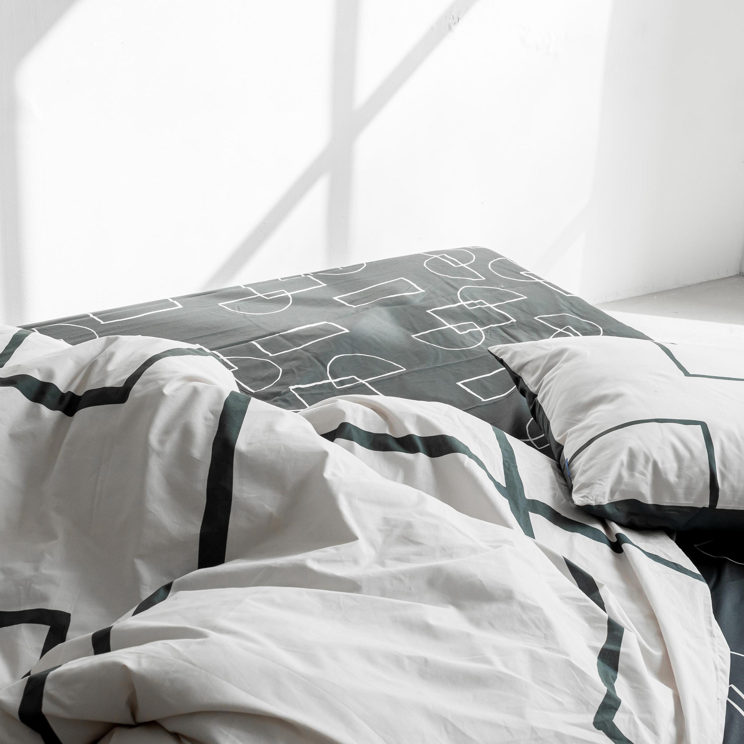 BETTBEZUG serenity 180x220 cm (komfortgrösse) mehrfarbig - Multicolor, Textil (180/220cm) - Happy Friday