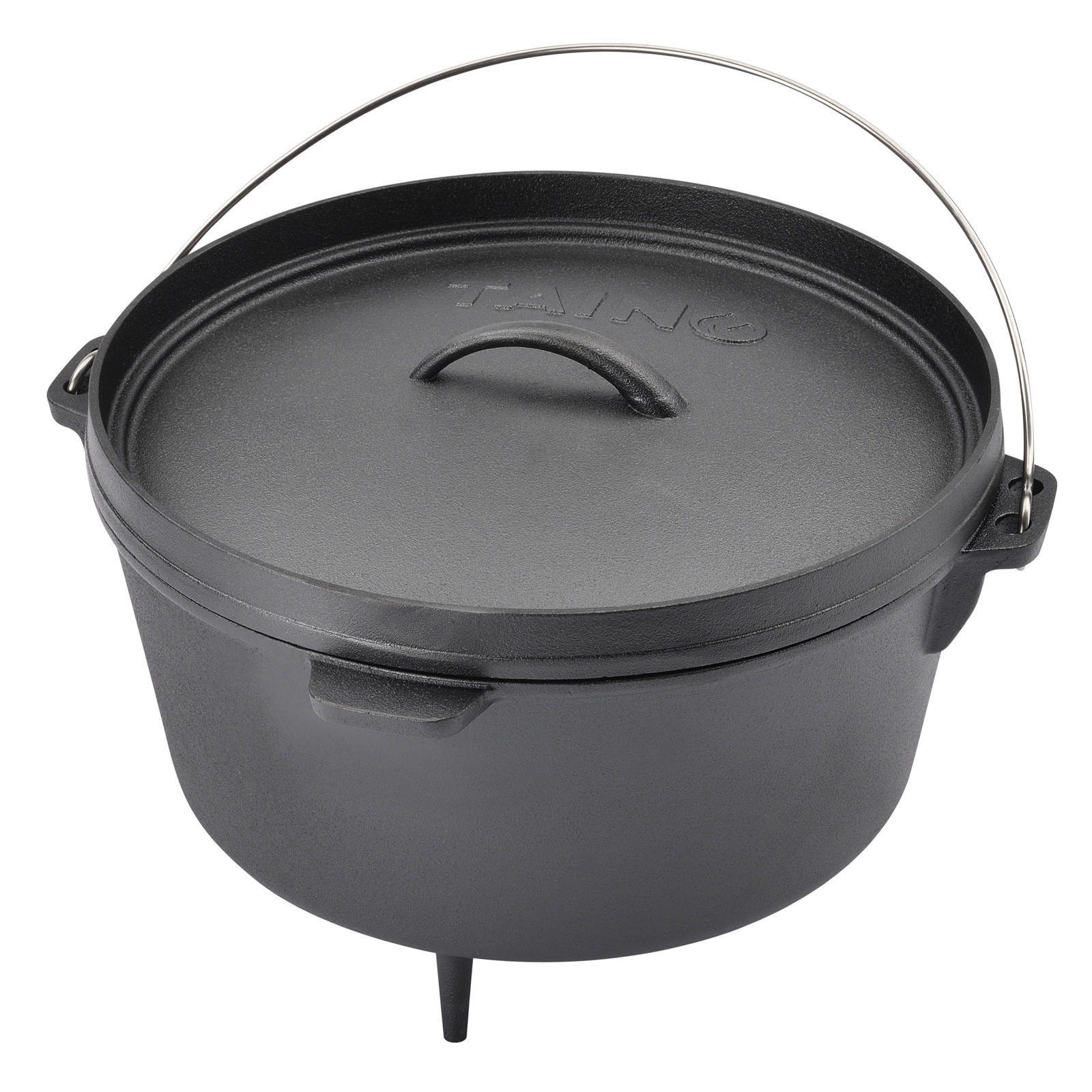 DUTCH OVEN 8L - Schwarz, Metall (29.5cm) - TAINO