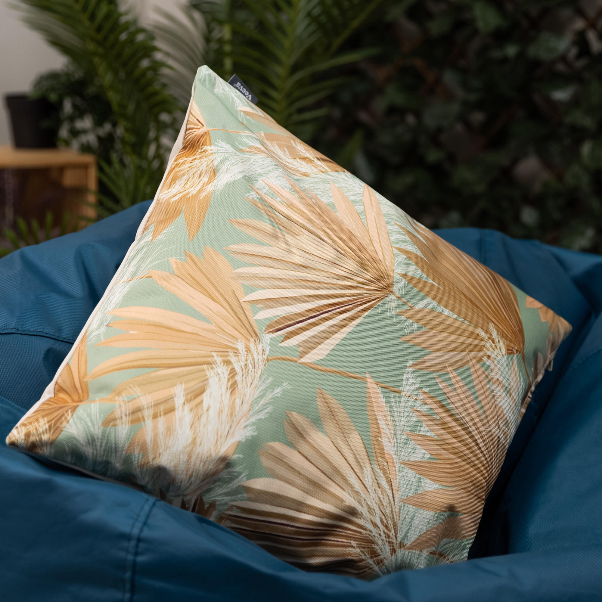 OUTDOOR-KISSEN - Multicolor, Textil (43/43cm) - Veeva