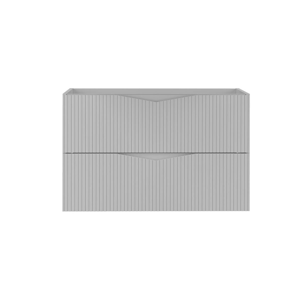WASCHTISCHUNTERSCHRANK 80cm Tao Weiß - Weiß, Holzwerkstoff (80/50/46.5cm) - Petits-meubles