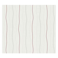 VLIESTAPETE Beige 53/1005 cm - Beige/Rot, Textil (53/1cm) - KUNSTLOFT