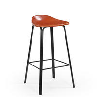 BARHOCKER aus Leder - rockie 46/43/82 cm - Braun, Leder (43/82/46cm) - Signature