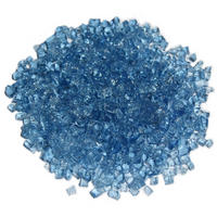 GLASSPLITT Caribbean Blue, 5-8 mm - Hellblau, Glas (25/25/25cm) - Elementi