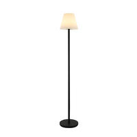 SOLARLAMPE CLARA - Weiß, RGB-Farben, Stehlampe - Weiß, Kunststoff/Metall (25/25/146.5cm) - Home Deluxe