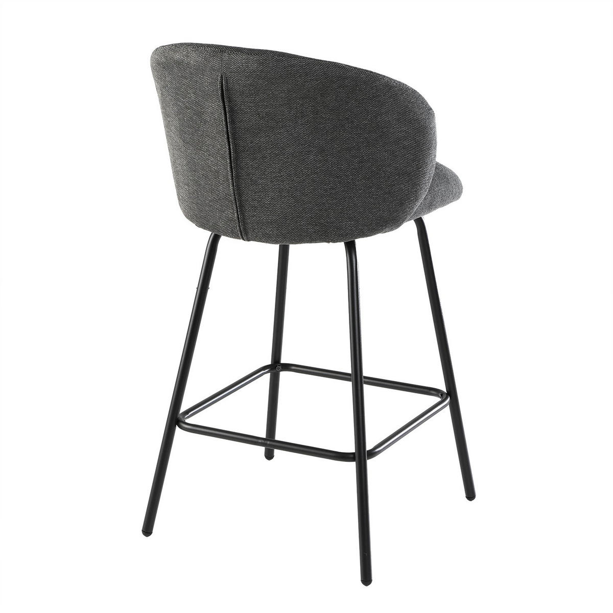 HOCKER 2er-set 89/53/50 cm - Anthrazit, Holzwerkstoff (50/89/51cm) - Calicosy