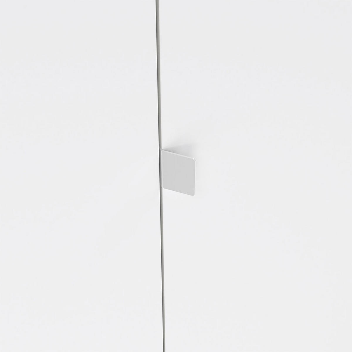 KLEIDERSCHRANK, Next, Weiß, Holzwerkstoff, 149 x 58 x 203 cm - Weiß, Holzwerkstoff (149/203/58cm) - ebuy24