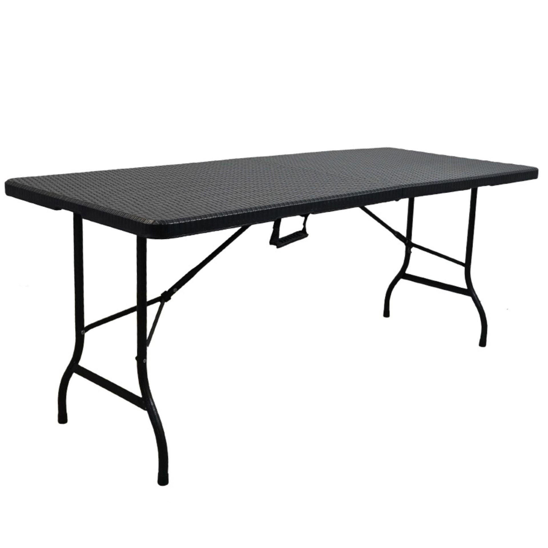 Chefgastro Buffettisch Schwarz 180x74x74 cm