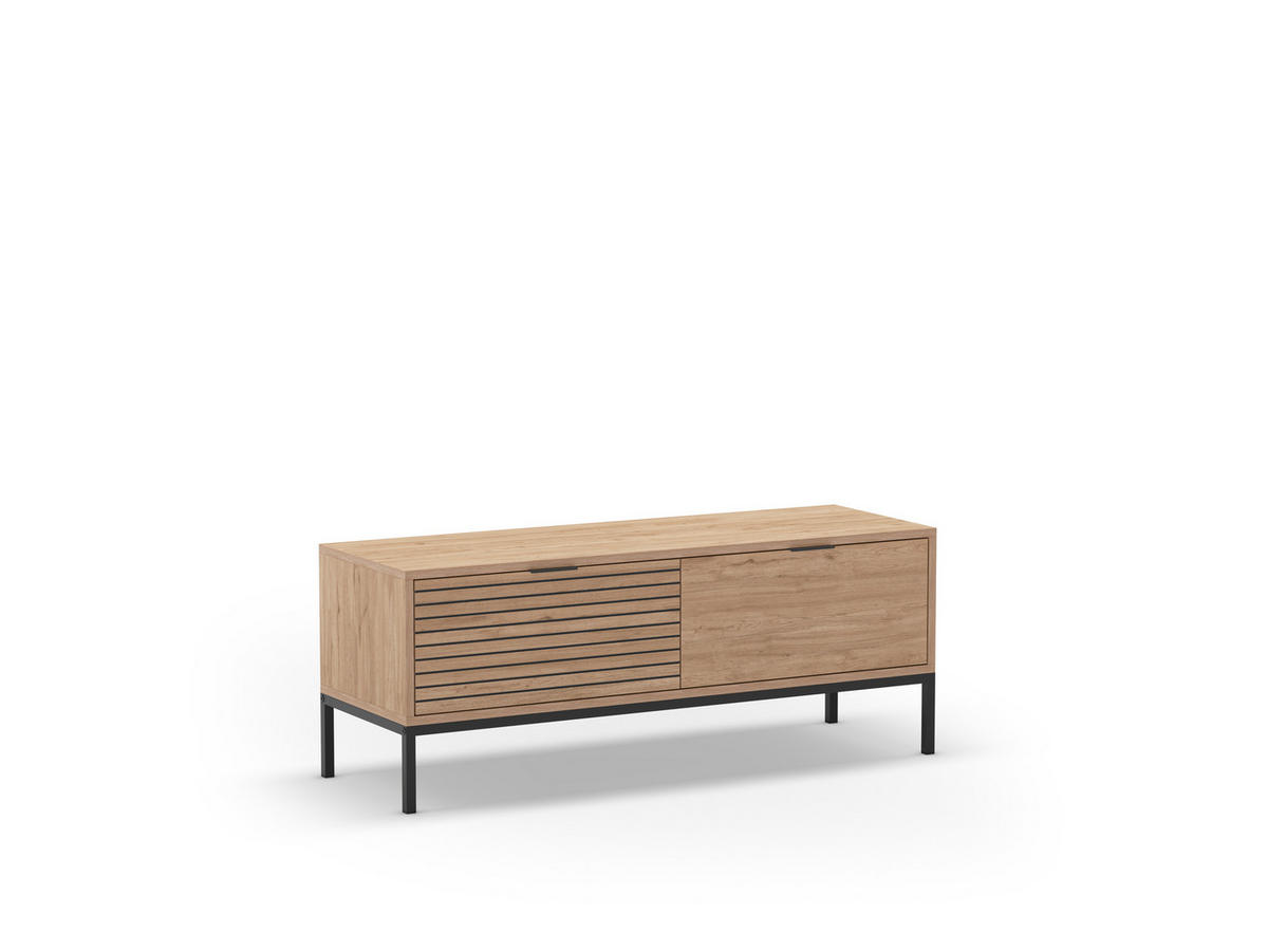 TV-STÄNDER Ariel Braun 120/40/48 cm - Braun, Holz (40/48/120cm) - Calicosy