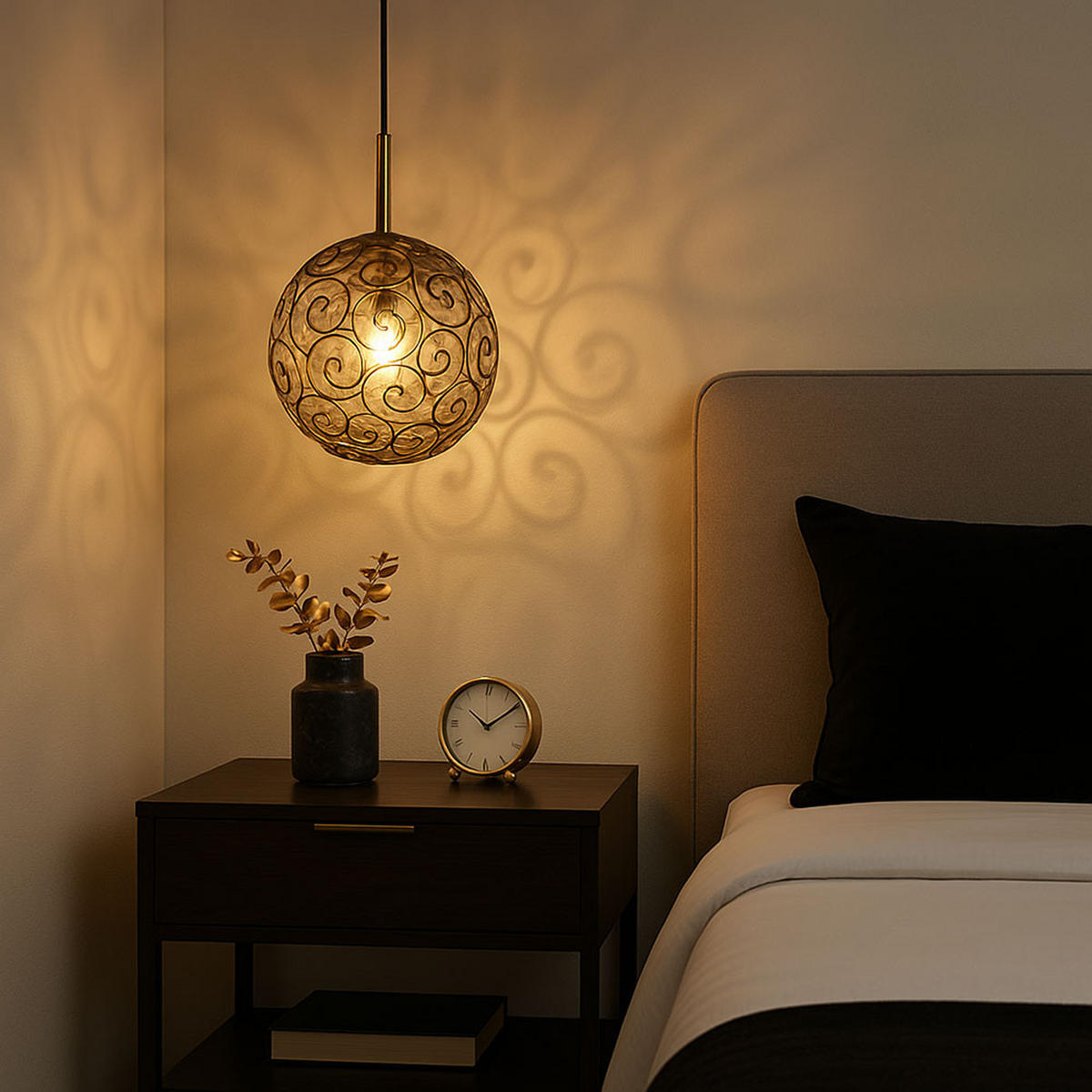 LED HÄNGELEUCHTE FITZ Grau Rauchglas - Grau, Glas (25/25/120cm) - Globo Lighting