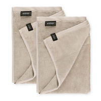 DUSCHTUCH AUS 100 % BAUMWOLLE SENSE 2ER SET - Beige, Textil (70/140cm) - Schöner Wohnen