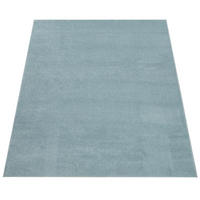 KURZFLORTEPPICH 200/200 cm Porto 890 - Türkis, Textil (200/200cm) - Paco Home