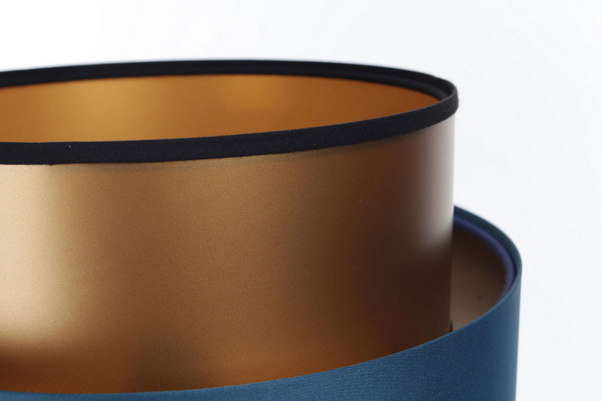 TISCHLAMPE Blau 30/45 cm - Braun, Kunststoff (30/0.7/45cm) - ONZENO