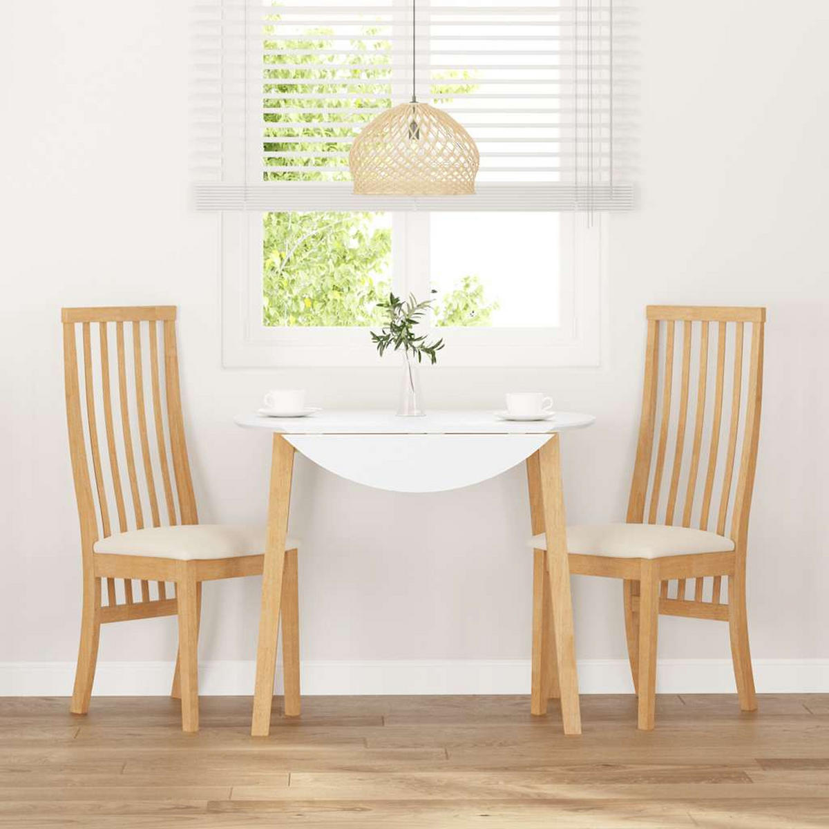 ESSZIMMERSTÜHLE mit Kissen 2 Stk. Massivholz Gummibaum 41*48.5*101cm - Braun, Holz (41/101/48.5cm) - ZMH