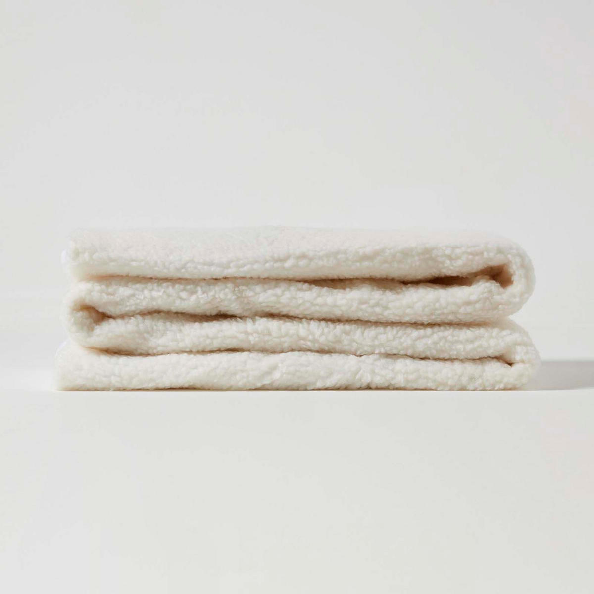 UNTERBETT 160/200 cm, Fleece-Auflage, kuschelig warm - Naturfarben, Textil (160/200cm) - Homescapes