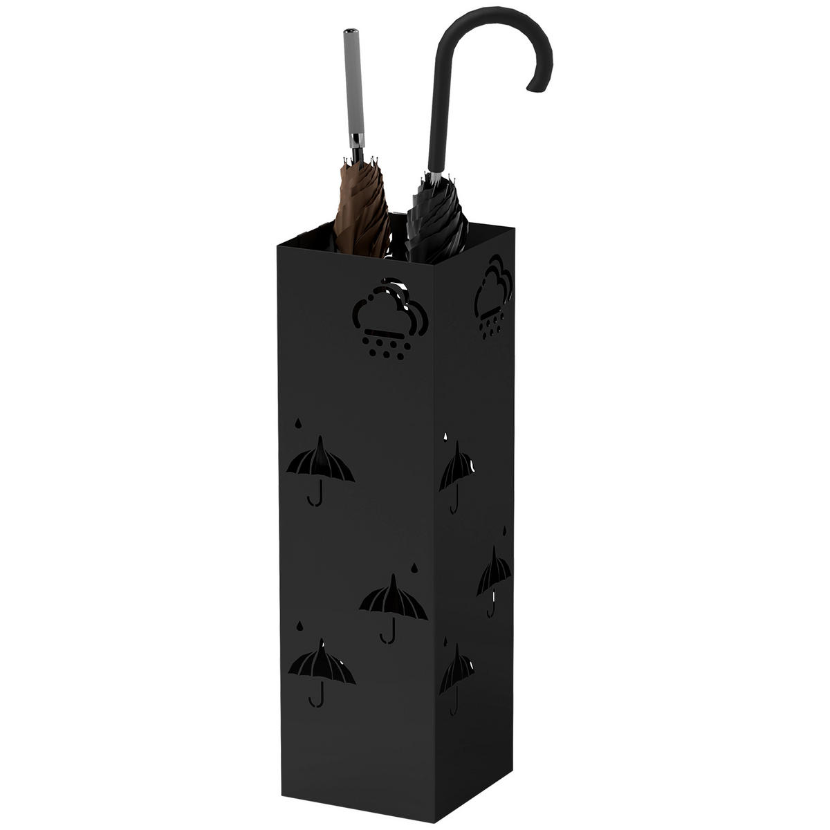 SCHIRMSTÄNDER DE-09699 Schwarz - Schwarz, Metall (15.5/49/15.5cm) - ComfortXL