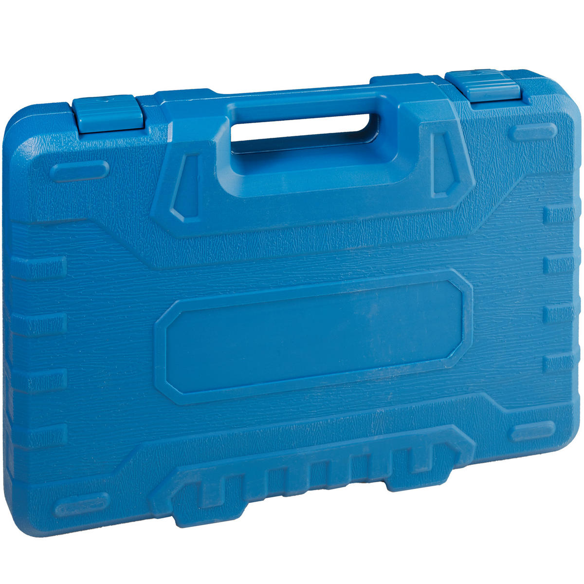 STECKSCHLÜSSELSATZ, übersichtliche Anordnung im Kunststoffkoffer,blau - Blau, Metall (46.5/33.5/9cm) - tectake