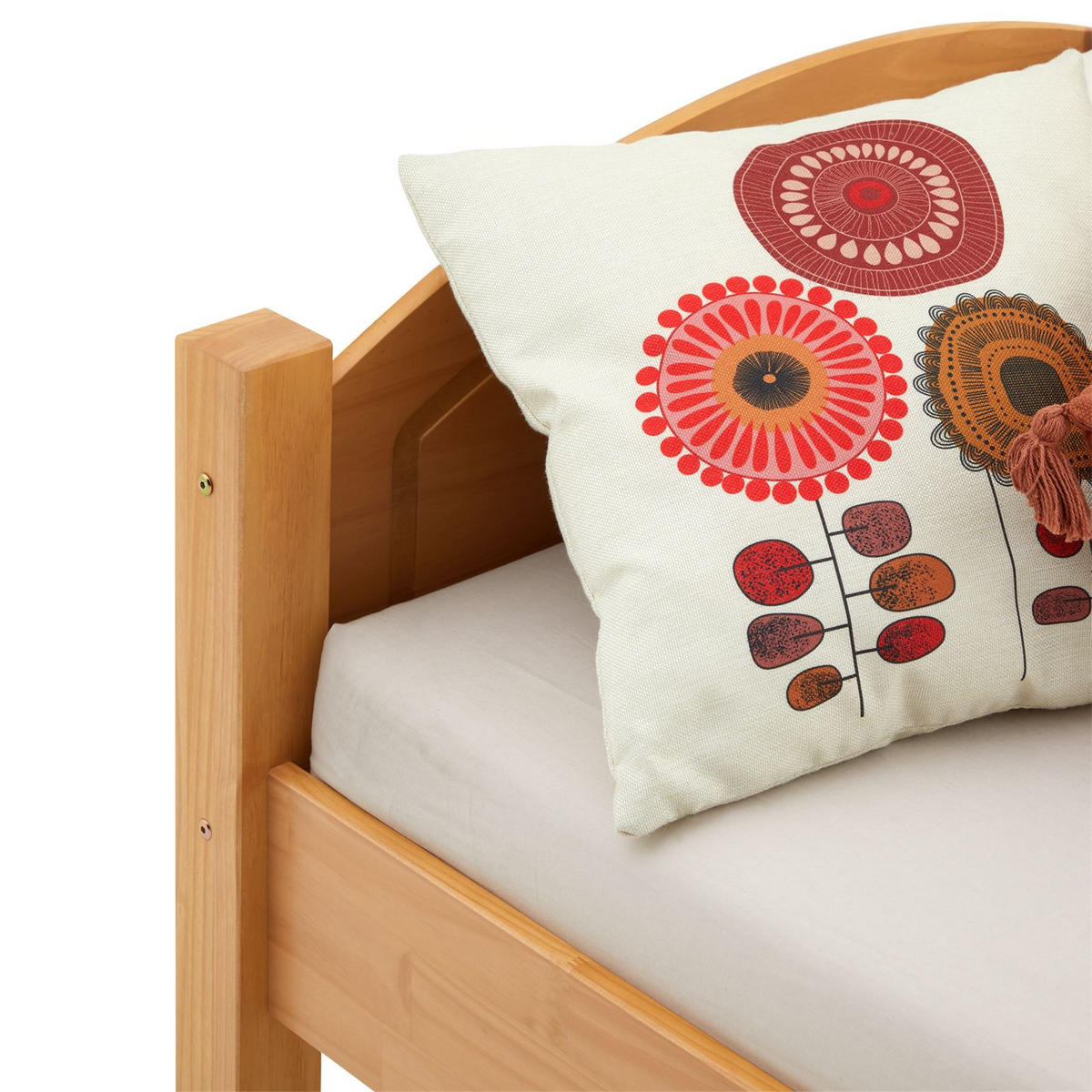 MASSIVHOLZBETT FLIMS 90x200 cm buchefarben - Buchefarben, Holz (90/200cm) - IDIMEX