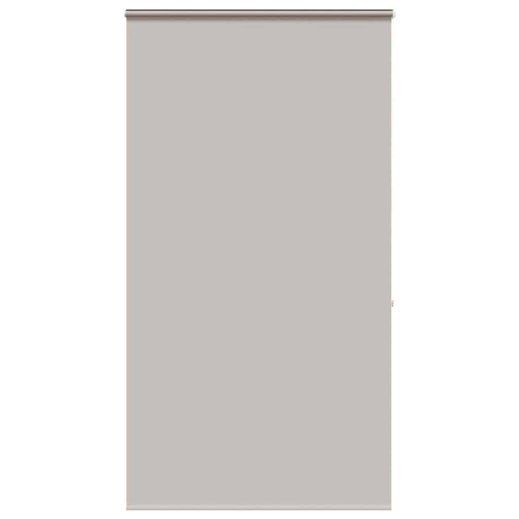 ROLLO für die Dusche 120/240 cm Stoffbreite 116 cm aus PEVA Hellgrau - Hellgrau, Kunststoff (120/240cm) - vidaXL