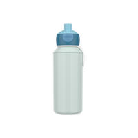 POP-UP TRINKFLASCHE Campus Switch Cool Mint / Cool Blue 400 ml - Blau/Mintgrün, Kunststoff (0.4L) - Mepal