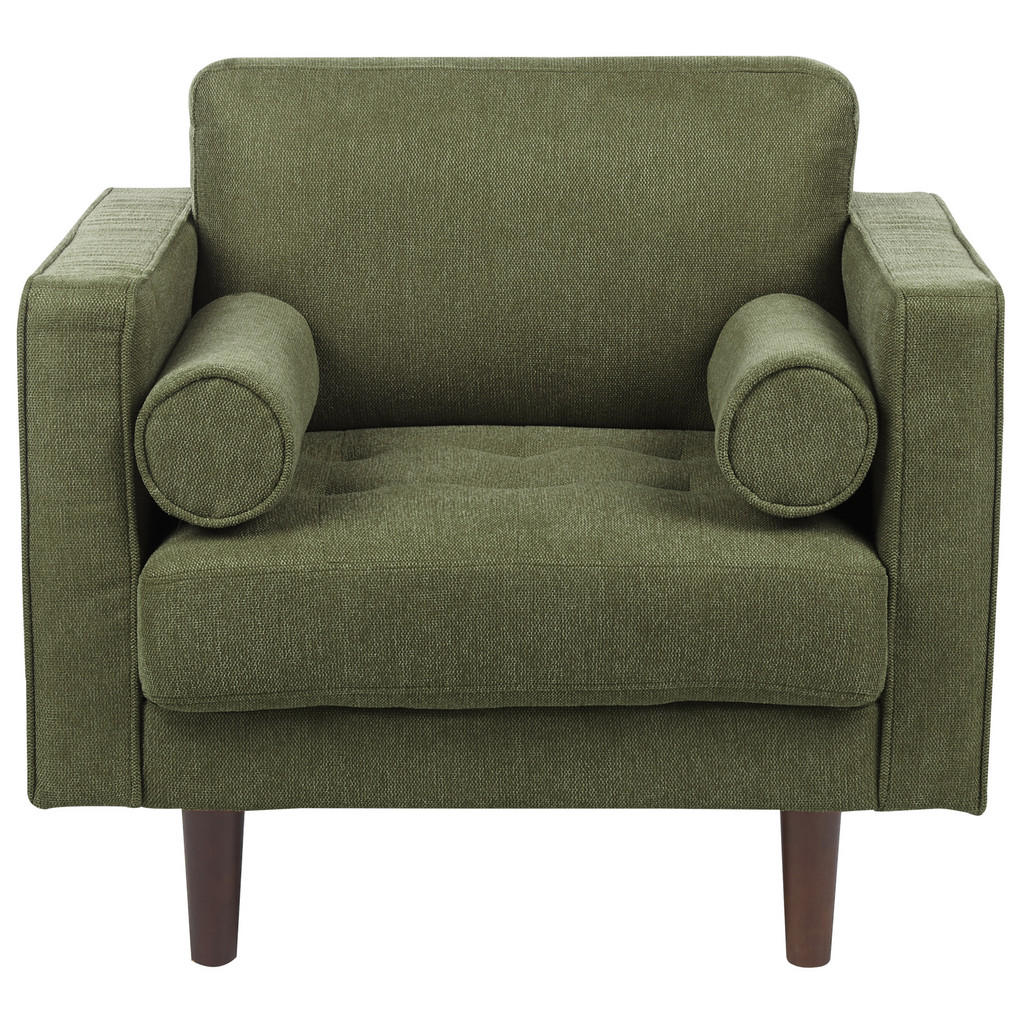 Thumbnail - Beliani Sessel, Grün, Dunkelbraun, Textil, 1-Sitzer, 86x78x74 cm, Wohnzimmer, Sessel, Polstersessel