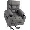 SESSEL Stoff grau - Schwarz/Grau, Textil/Metall (84/104/95cm) - CLP