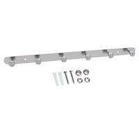 GARDEROBENLEISTE 46/2.55/2.55 cm - Silberfarben, Metall (2.55/2.55/46cm) - Intirilife