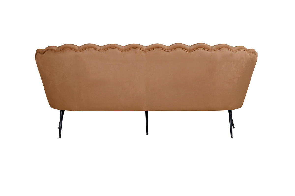 3-SITZER SOFA braun - Braun, Textil (78/79/181cm) - ebuy24