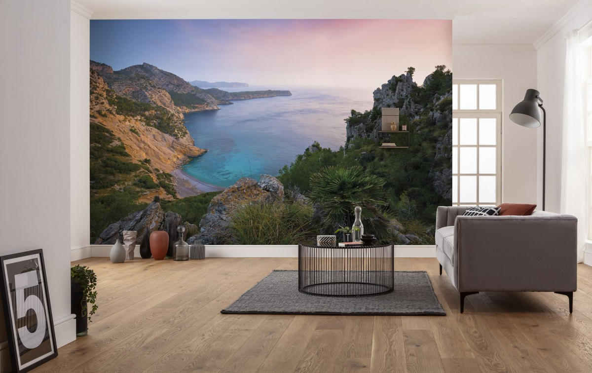FOTOTAPETE Landschaft 400 x 250 cm - Multicolor, Papier (400/250cm) - Sanders & Sanders