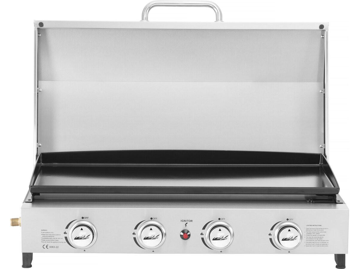 PLANCHA fasto Grau - Grau, Metall (52/25/84cm) - Habitat Garten