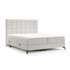 BOXBETT Niro 120/200 cm Creme im Bonita Stoff - Creme/Schwarz, Holz/Holzwerkstoff (120/200cm) - AltaBeds