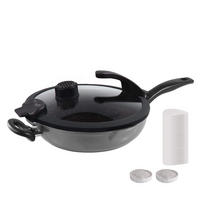 SCHMORPFANNE 24cm mit Deckel - Anthrazit, Metall (50/33/18cm)