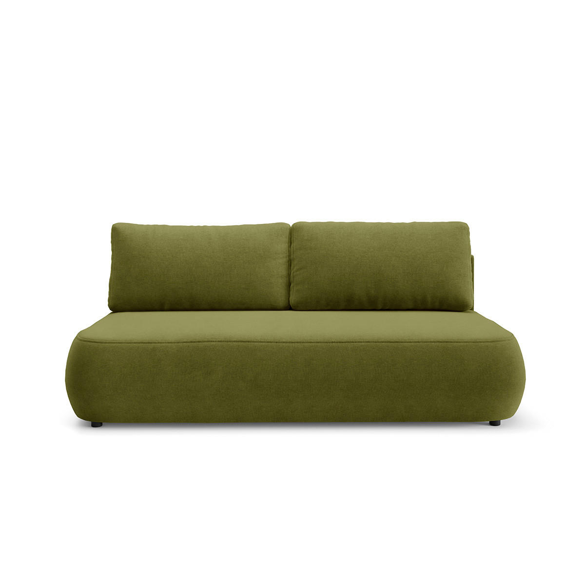 SOFA Antonio 3 Sitzplätze Grün - Grün, Holz (210/82/106cm) - Petits-meubles