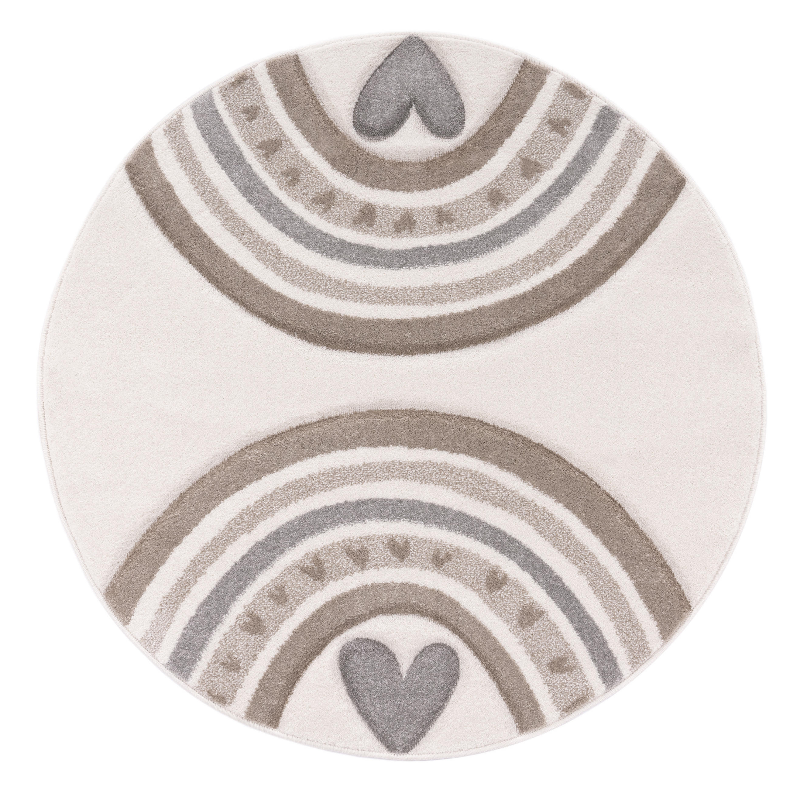 KINDERTEPPICH 120/120 cm Cosmo 351 - Creme, Textil (120/120cm) - Paco Home