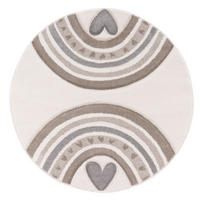 KINDERTEPPICH 120/120 cm Cosmo 351 - Creme, Textil (120/120cm) - Paco Home