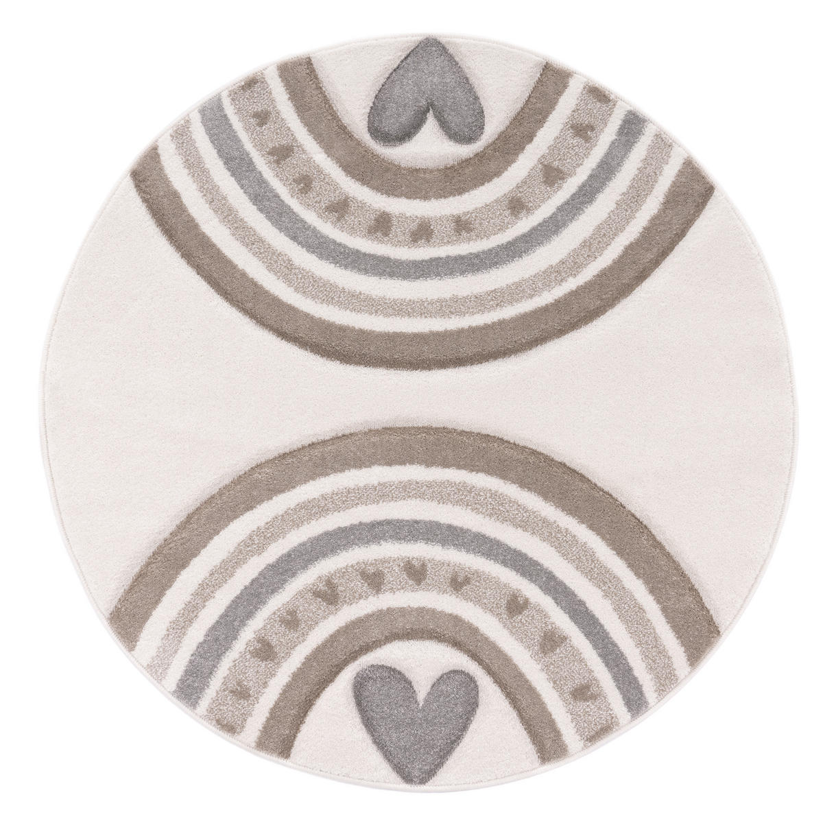 KINDERTEPPICH 120/120 cm Cosmo 351 - Creme, Textil (120/120cm) - Paco Home