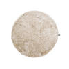 HOCHFLORTEPPICH Whisper Beige ø 160 cm rund - Beige, Kunststoff/Textil (160/160cm) - benuta Nest