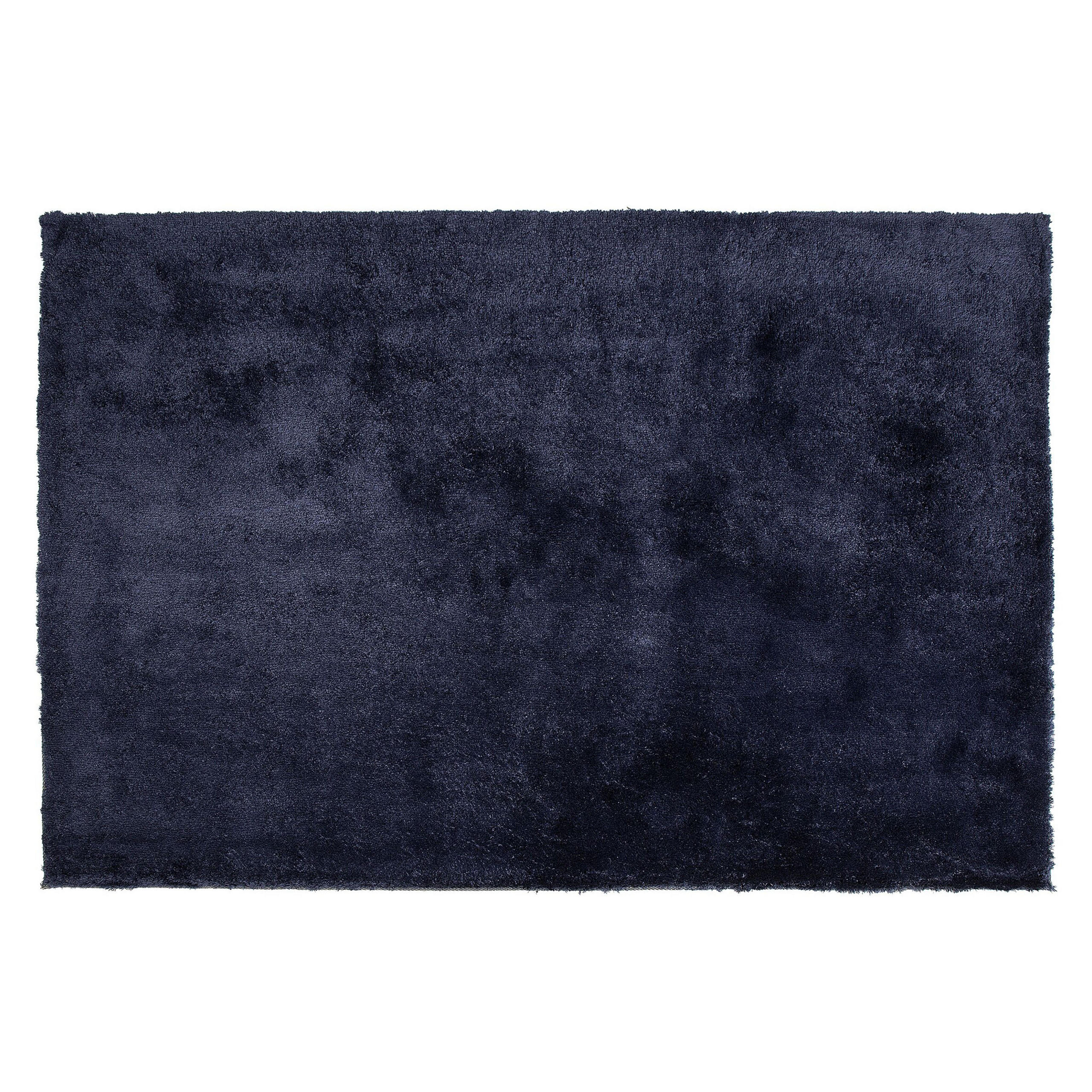 SHAGGY-TEPPICH Evren 200/140 cm - Blau, Kunststoff (140/200cm) - Beliani