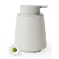 SEIFENSPENDER Keramik Grau 400 ml - Grau, Keramik (9.5/12.9/9.5cm)